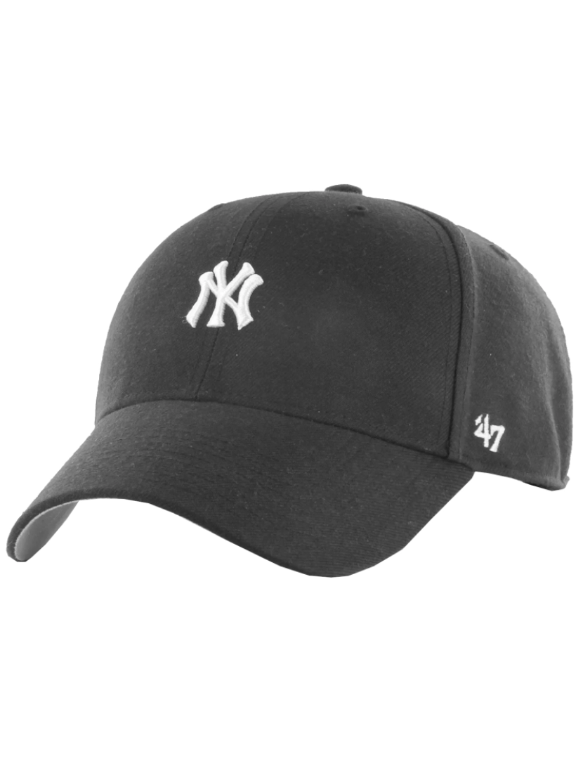 47 Brand - 47 Brand Mlb New York Yankees Branson Cap, Black Cap