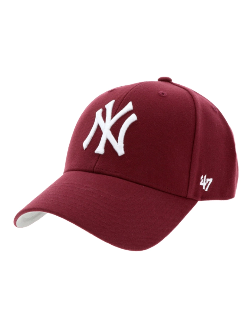 47 Brand - 47 Brand New York Yankees Mvp Cap, Burgundy Cap