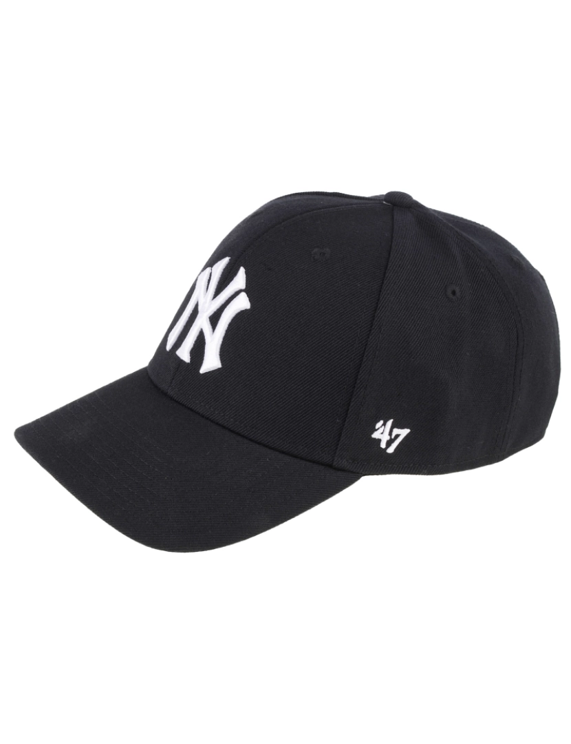 47 Brand - 47 Brand Mlb New York Yankees Mvp Cap, Black Cap