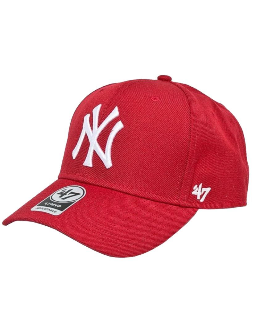 47 Brand - 47 Brand New York Yankees Mvp Cap, Red Cap