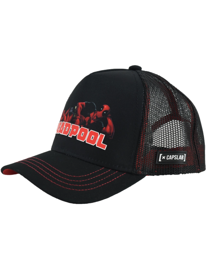 Capslab - Capslab Marvel Deadpool Cap, Black Cap