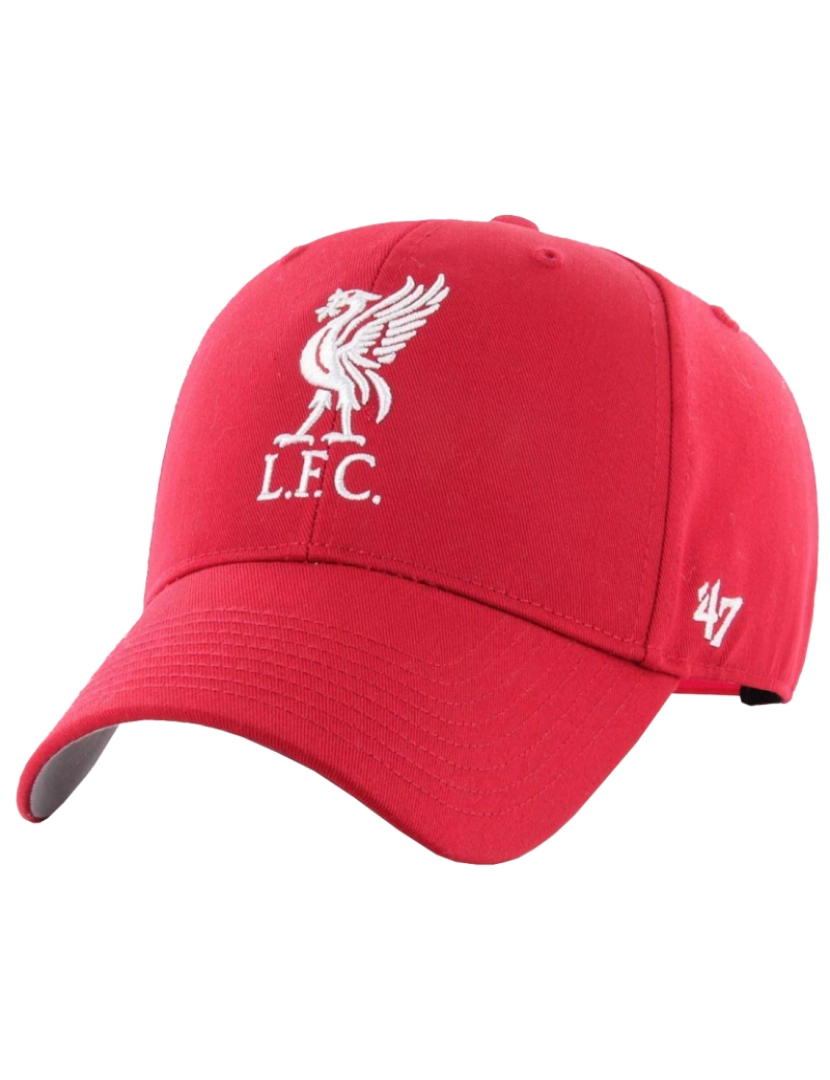 47 Brand - 47 Brand Liverpool Fc Raised Basic Cap, Red Cap