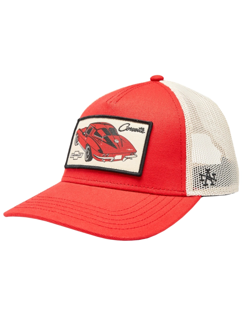 American Needle - American Needle Valin Corvette Cap, Cap vermelho