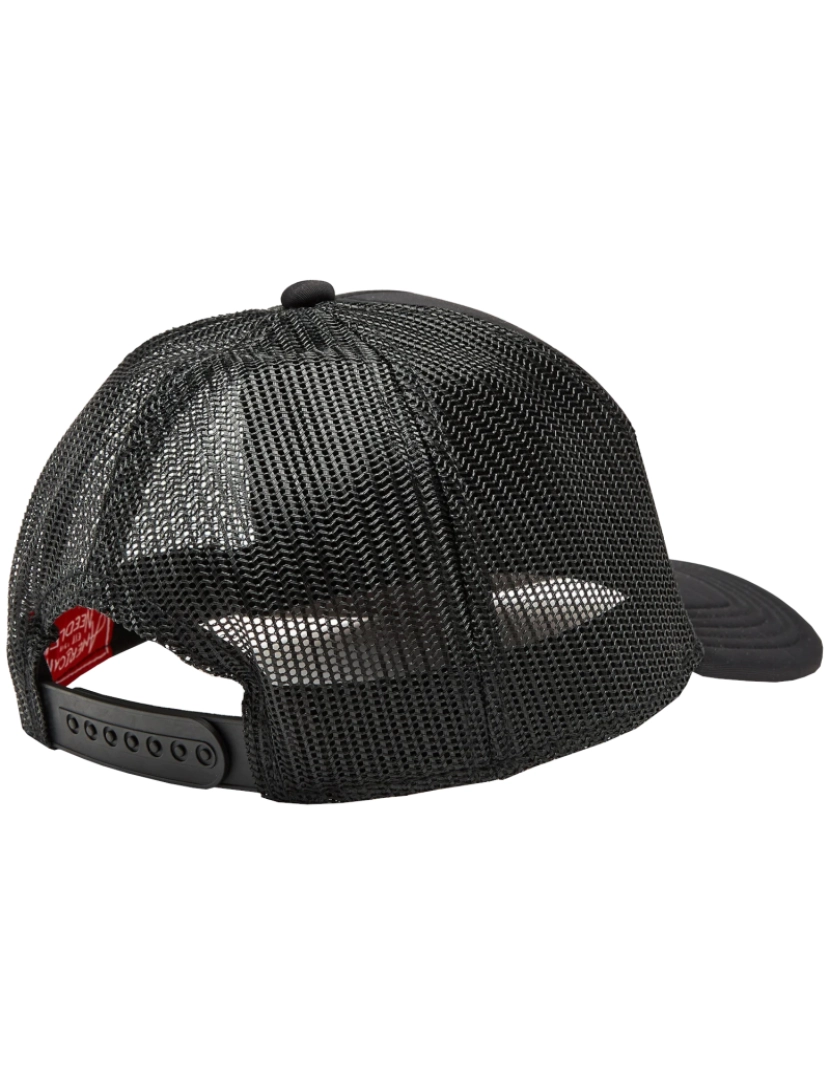 imagem de American Needle Riptide Valin Acdc Cap, Black Cap2