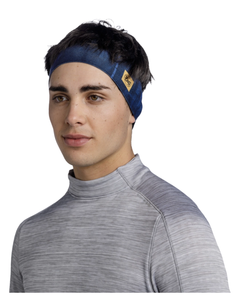 imagem de Coolnet Uv Wide Headband, Headbands da Marinha2