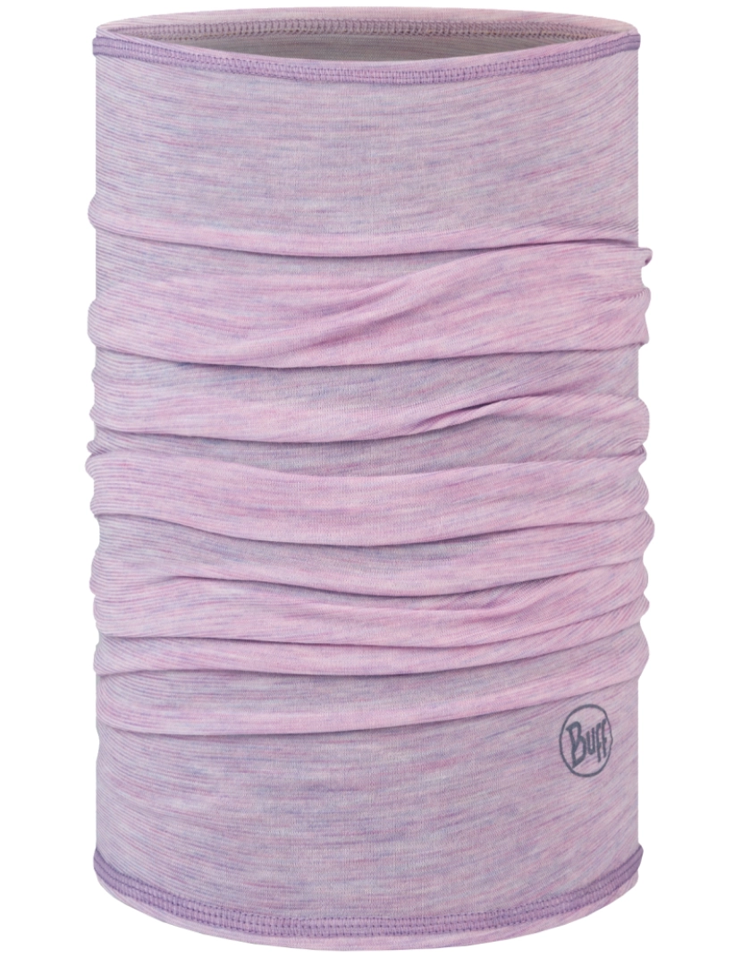 Buff - Cachecol de tubo leve Merino, cor-de-rosa