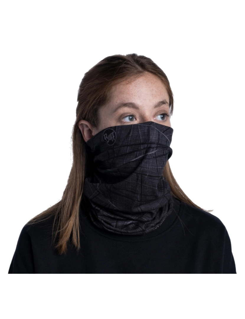 imagem de Original Ecostretch Tube Scarf, Black Cowls3