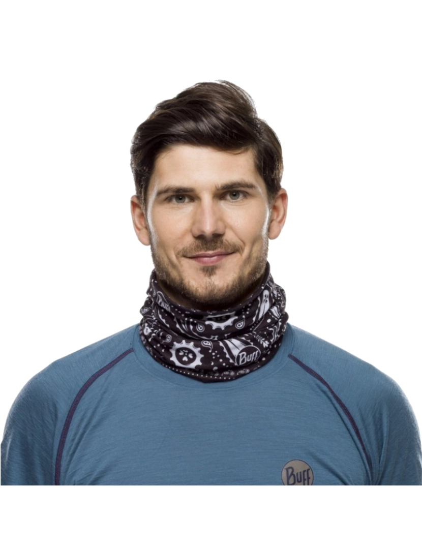 imagem de Original Ecostretch Tube Scarf, Black Cowls2