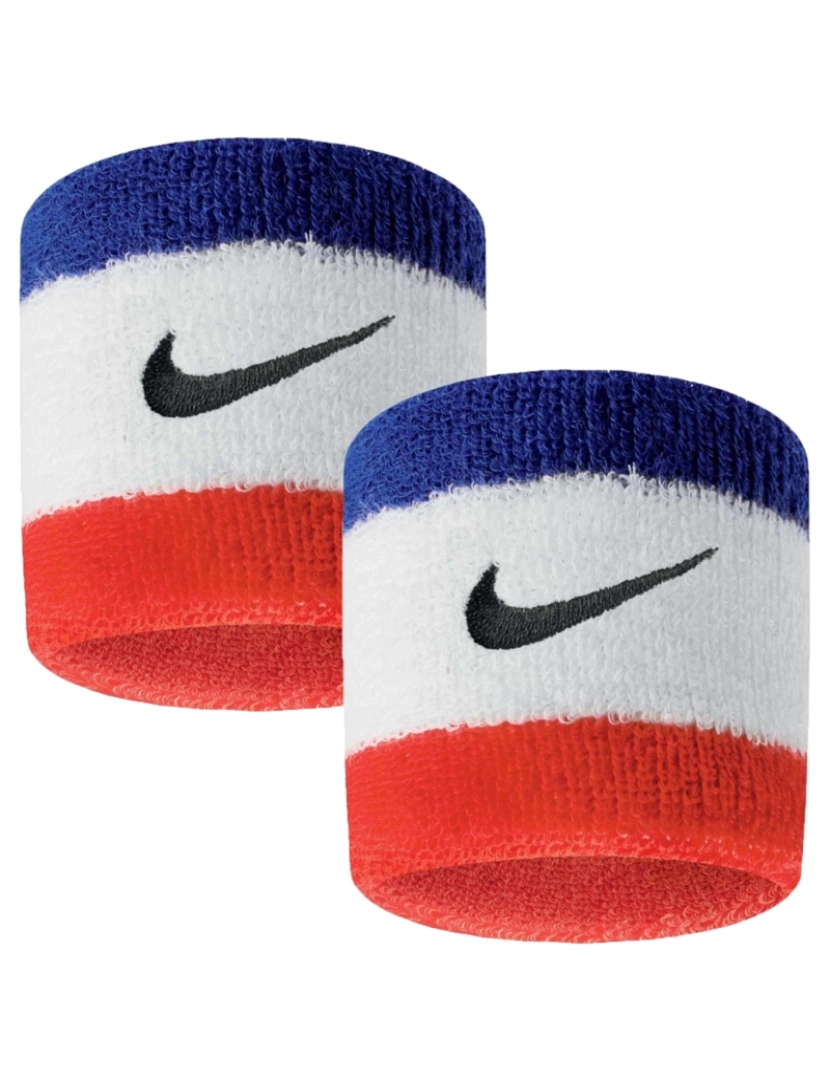 Nike - Swoosh Wristbands, pulseiras brancas