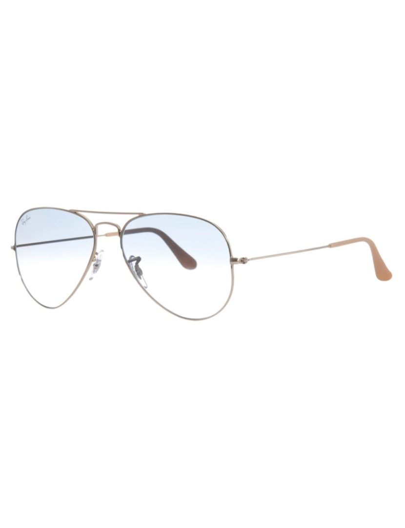 Ray Ban - Óculos de sol aviador com armação de metal RB30250013F55 unissex