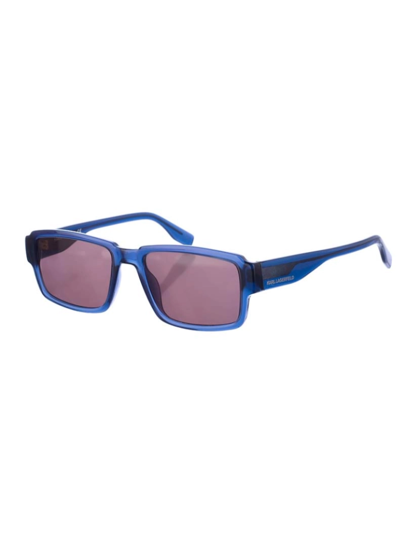 Karl Lagerfeld Sunglasses - Óculos de Sol Homem Azul-Transparente