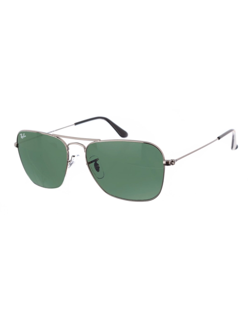 Ray Ban - Óculos de sol caravana com formato retangular RB313600458 masculino