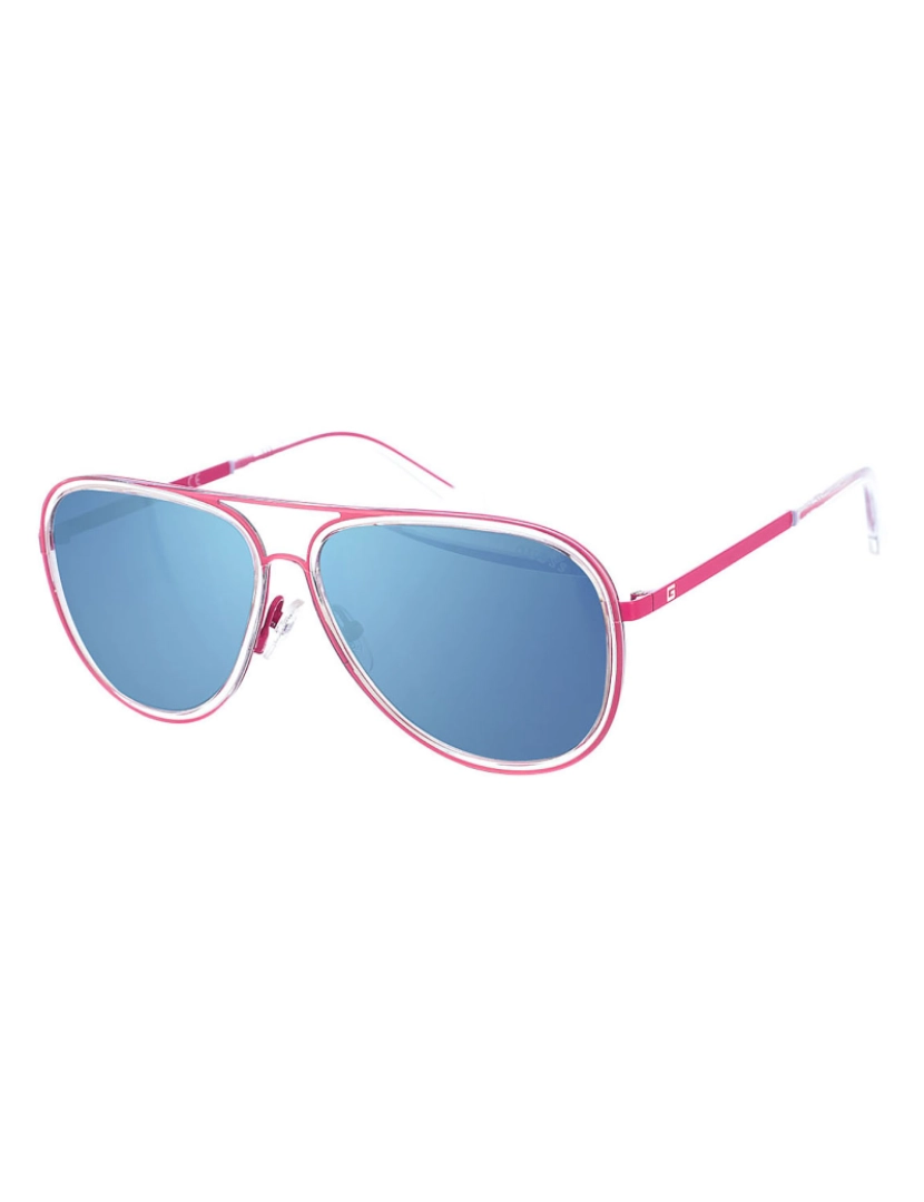 Guess Sunglasses - Óculos de sol de acetato com formato aviador GU6982S masculino