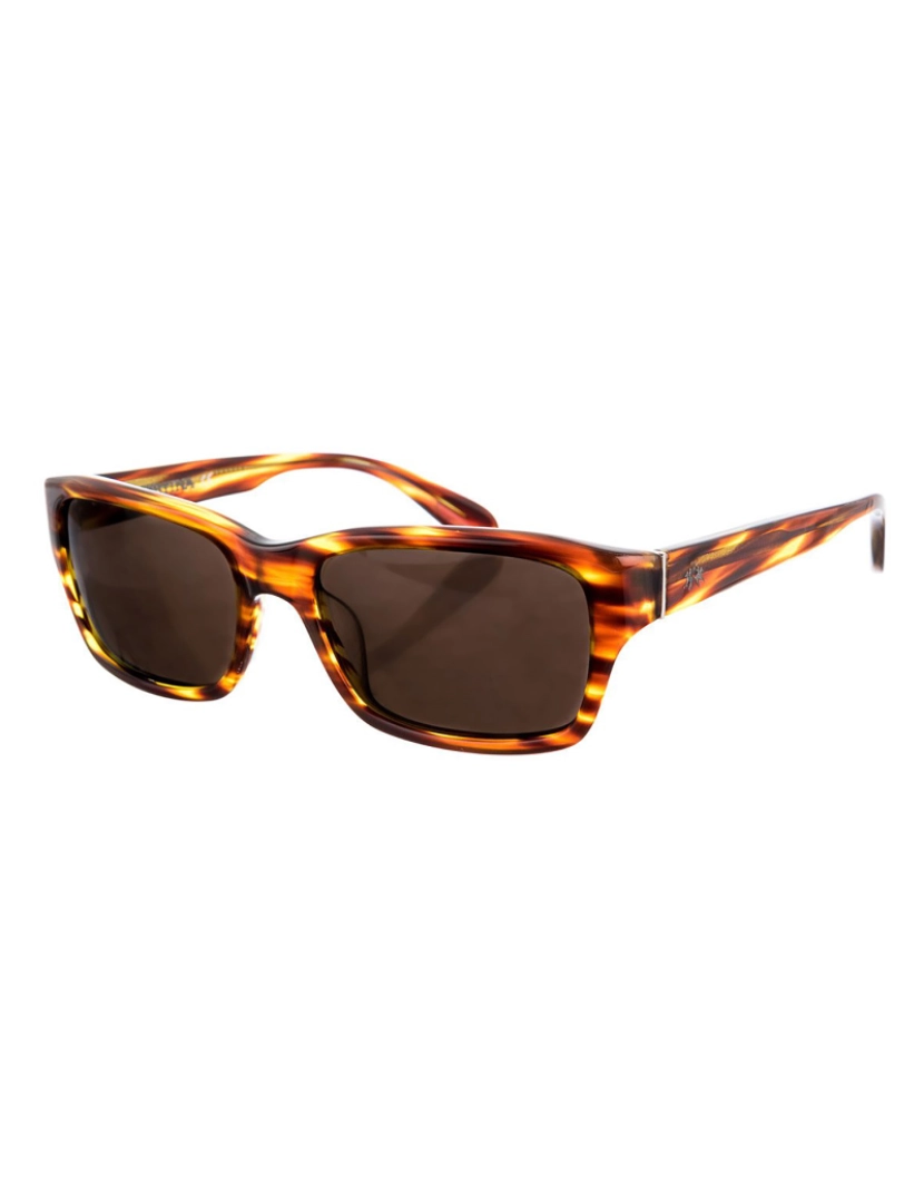 La Martina Sunglasses - Óculos de sol de acetato retangular LM50604 masculino