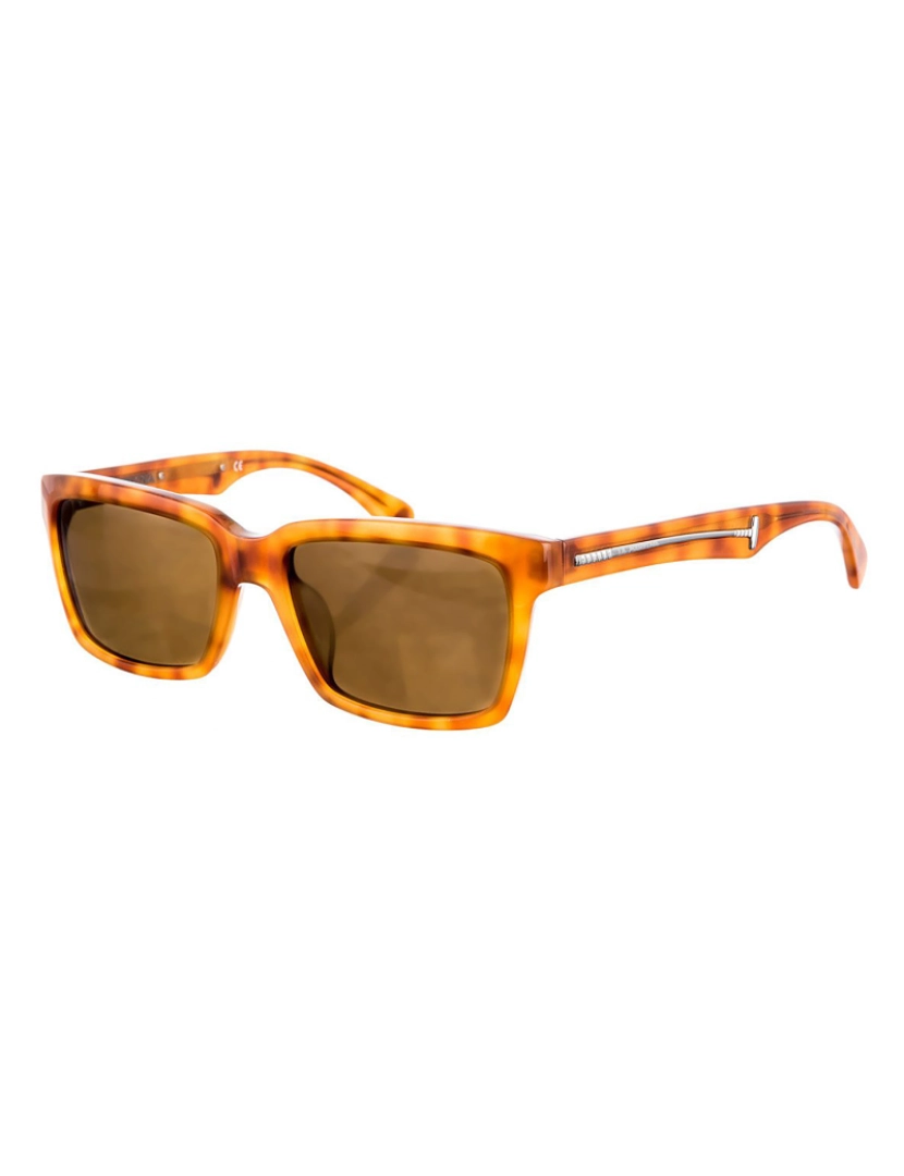 La Martina Sunglasses - Óculos de sol de acetato retangular LM52406 masculino