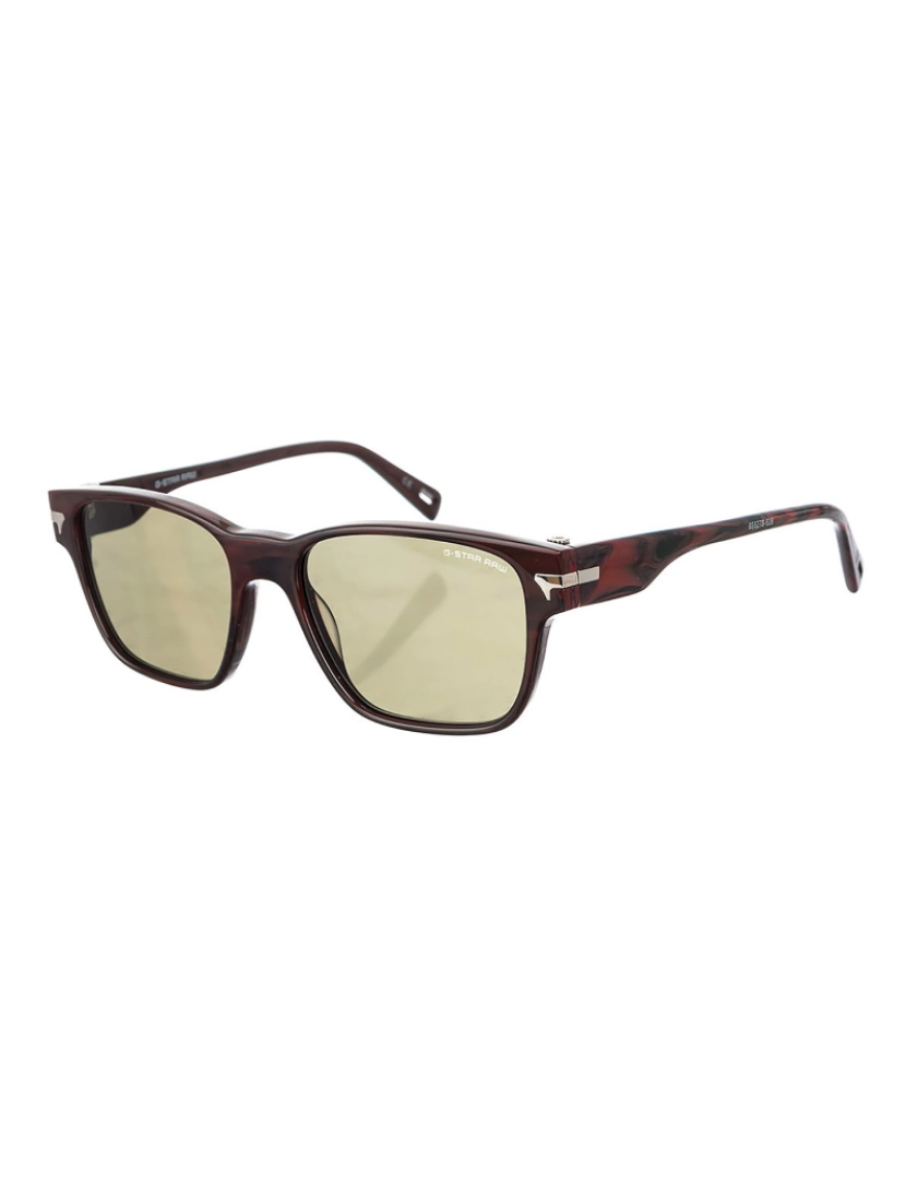 G-Star Raw Eyewear - Óculos de sol femininos de acetato em formato retangular GS627S