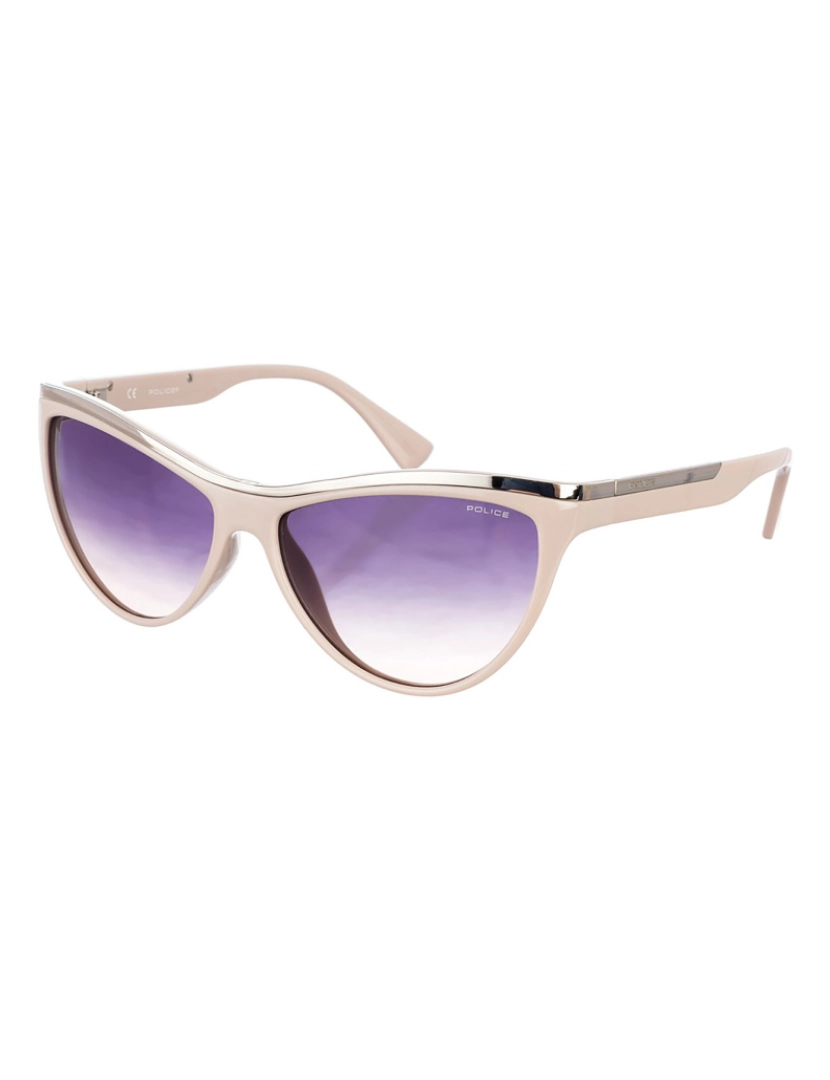 Police Sunglasses - Óculos de sol femininos de acetato oval S1808