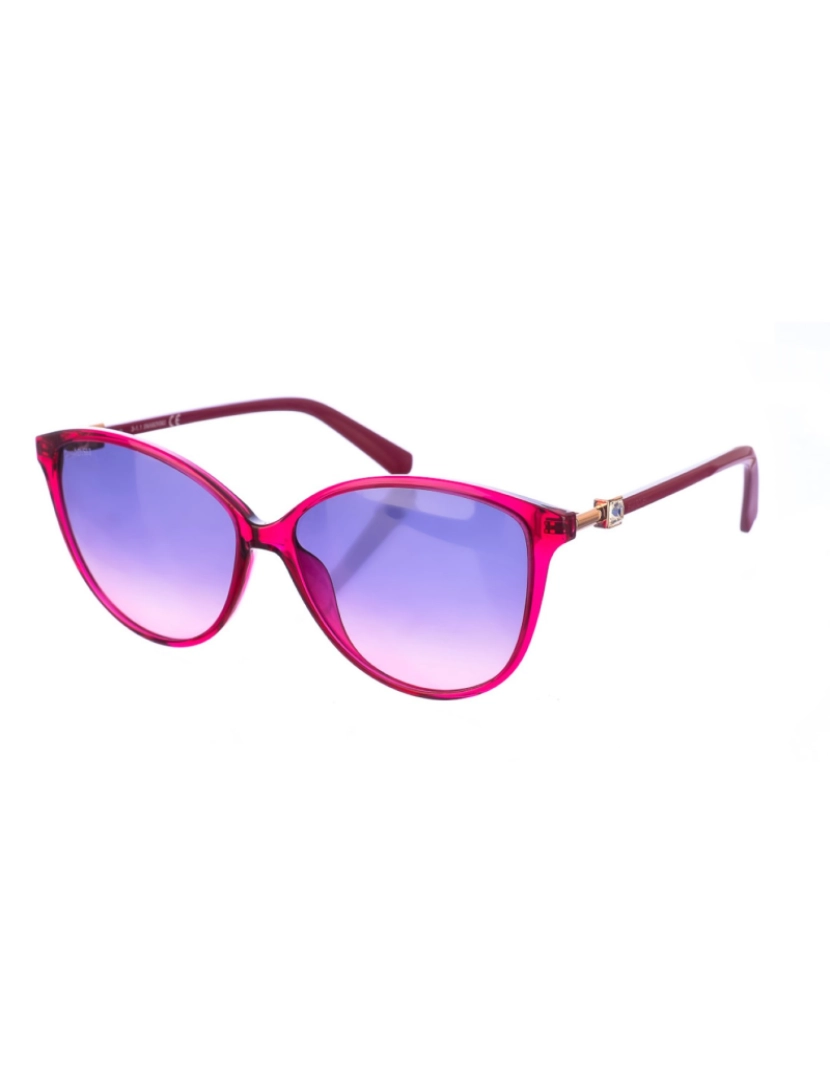 Swarovski - Óculos de sol de acetato com formato oval SK0331S feminino