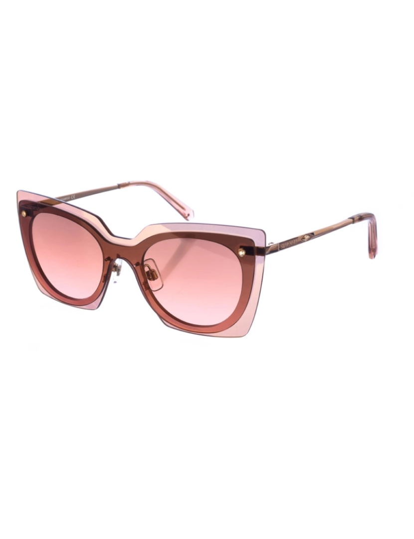 Swarovski - Óculos de sol de acetato com formato oval SK0201S feminino