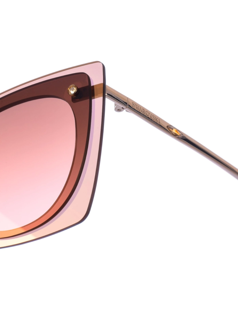 imagem de Óculos de sol de acetato com formato oval SK0201S feminino2