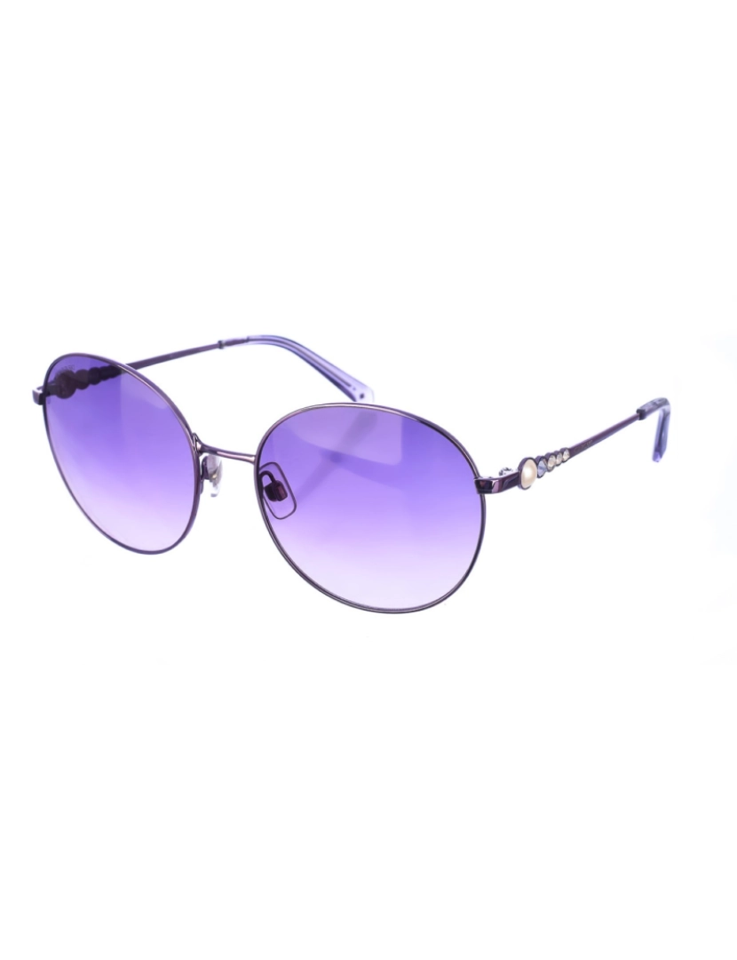 imagem de Óculos de sol de acetato com formato oval SK0180S feminino1