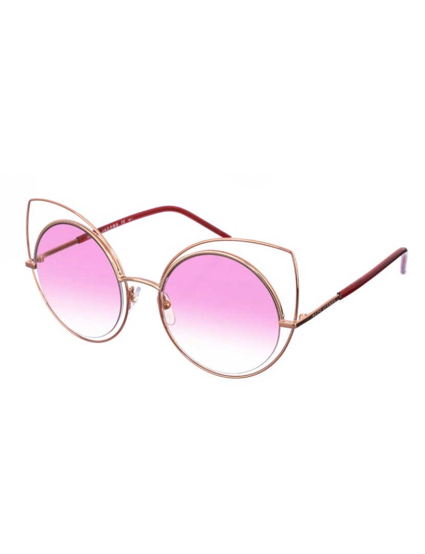 Marc Jacobs Sunglasses - Óculos de sol femininos redondos de metal MARC-10-S