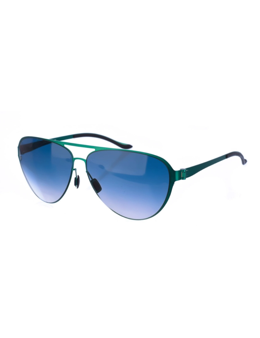 Mercedes Benz Sunglasses - Óculos de sol masculinos de metal oval M1040