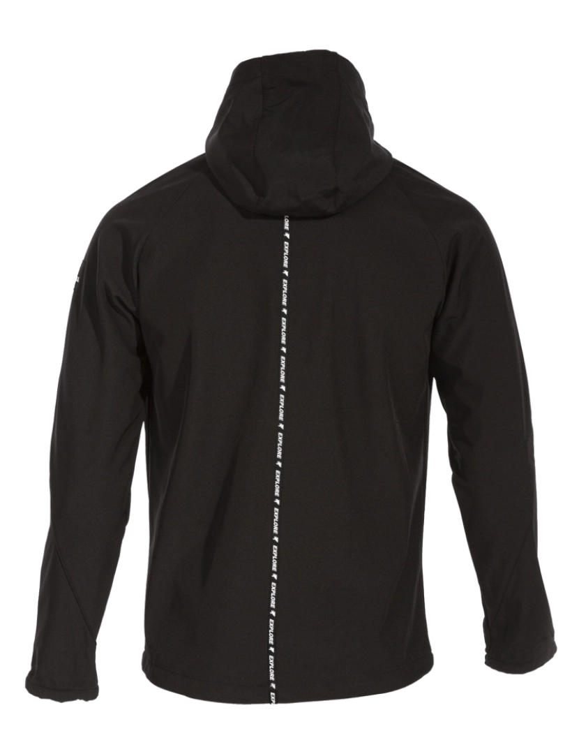 imagem de Explorer Soft Shell Jacket, Black Jacket2