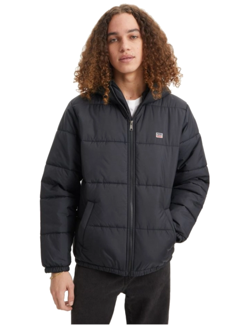 imagem de Telegraph Hood Shrt Jacket, Black Jacket1