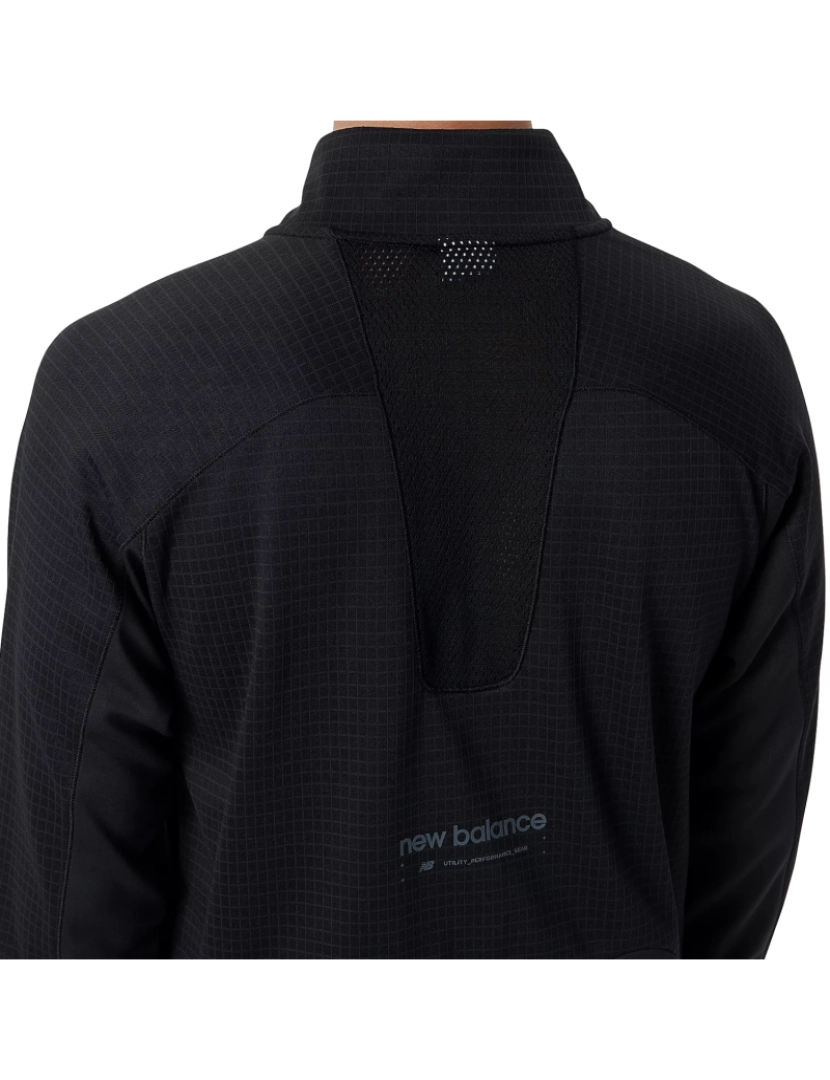 imagem de R.w.t. Grid Knit Jacket, Black Jacket4