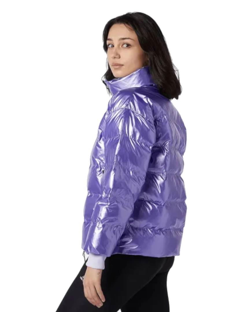 imagem de Atletismo Winterized Short Jacket, jaqueta roxa2