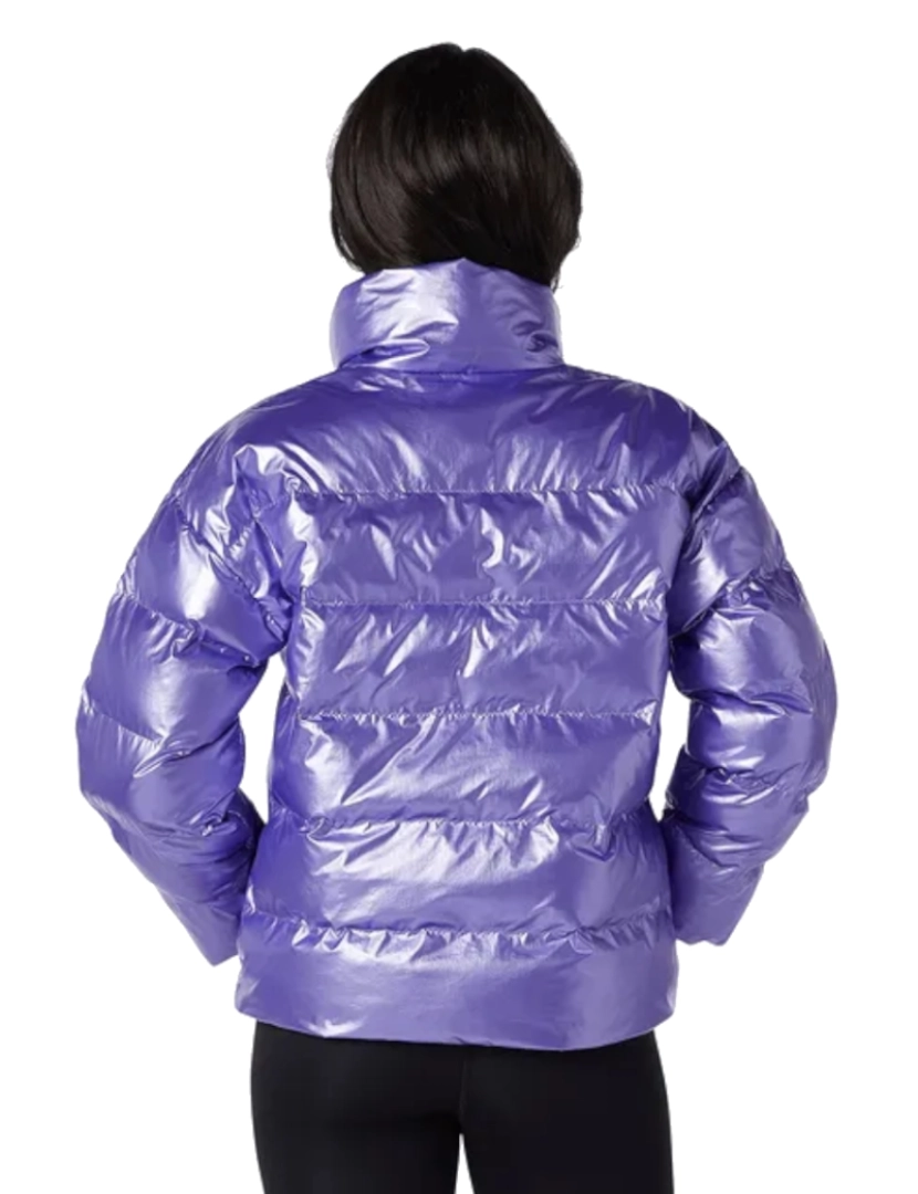 imagem de Atletismo Winterized Short Jacket, jaqueta roxa3