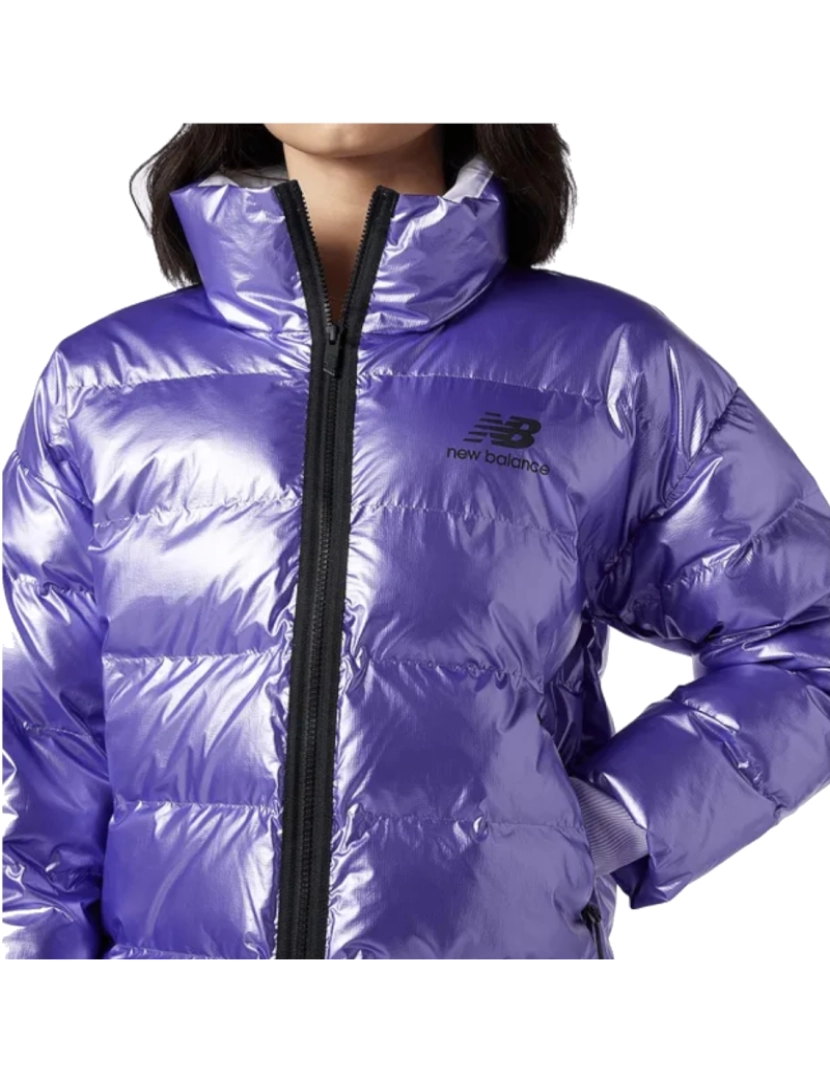 imagem de Atletismo Winterized Short Jacket, jaqueta roxa4