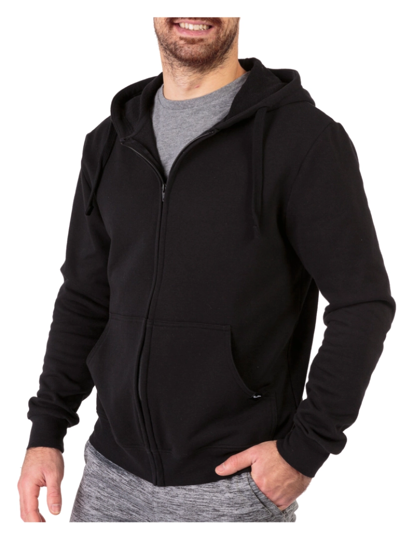 imagem de Hoodie da selva, capuz preto2