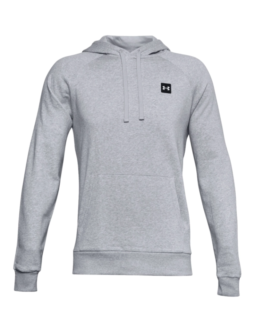 Under Armour - Rival Fleece Hoodie, Hoodie cinzento