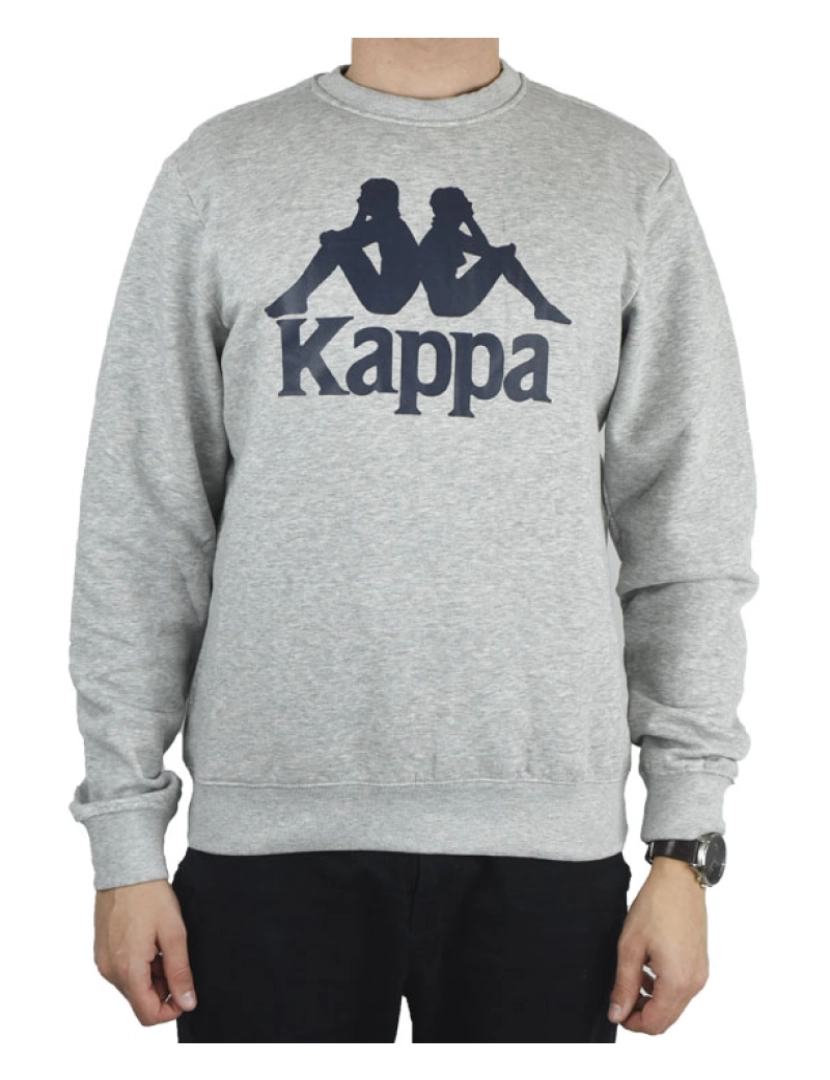 Kappa - Camiseta Sertum Rn, capuz cinzento