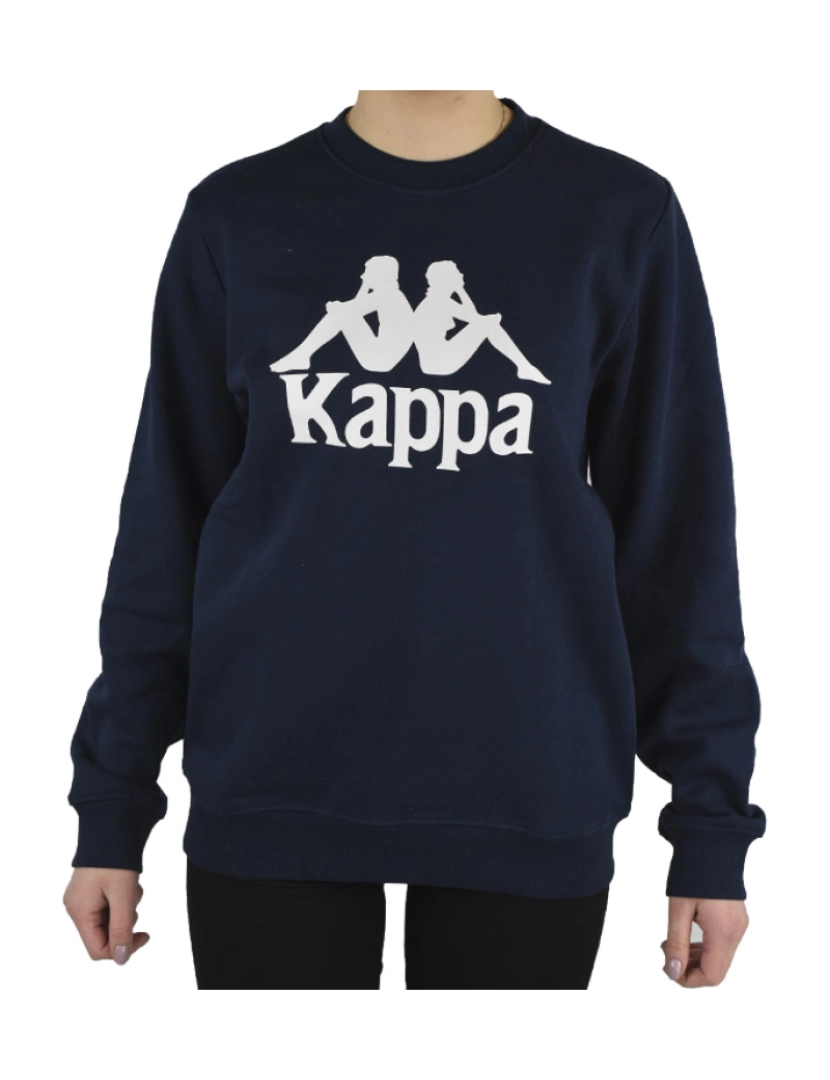 Kappa - Sertum Junior Sweatshirt, Capuz da Marinha