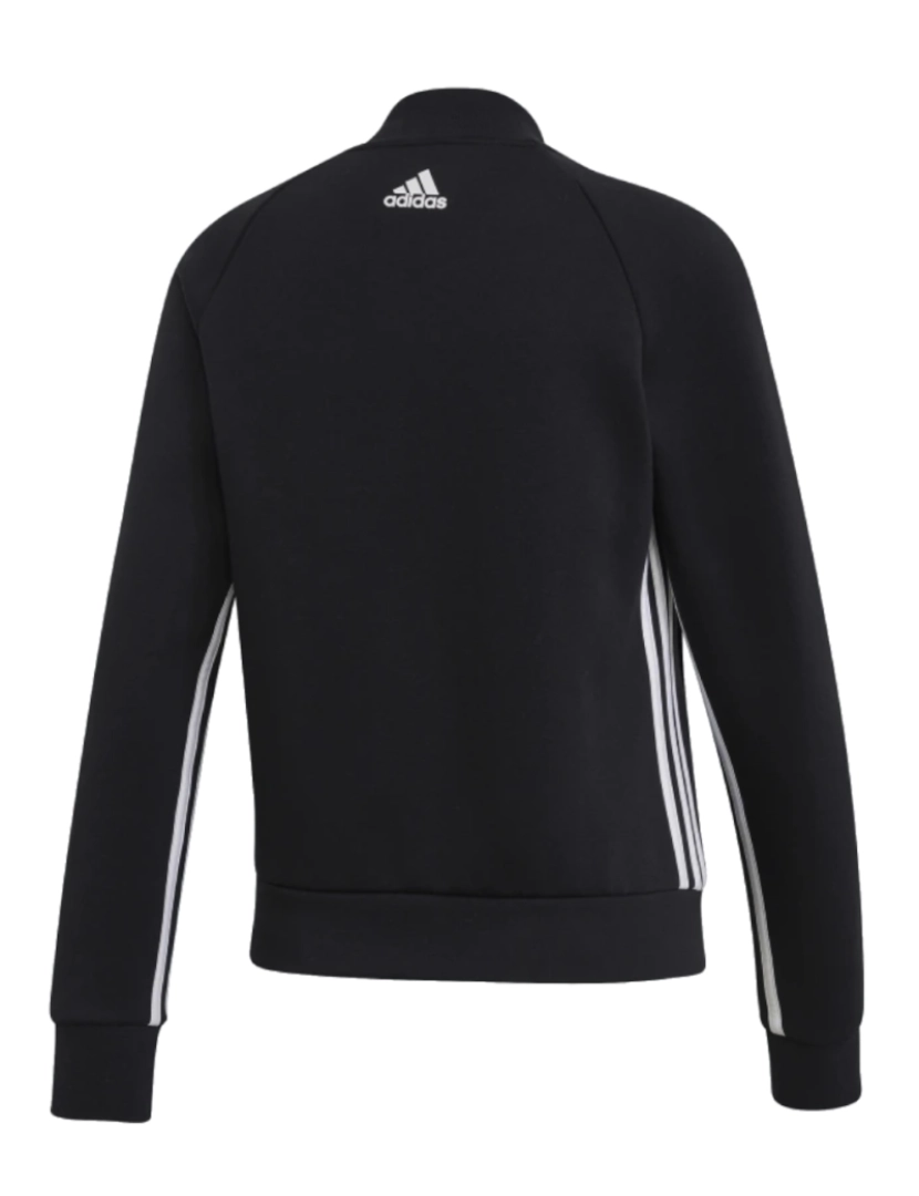 imagem de Deve ter 3 Stripes Track Jacket, Black Hoodie2