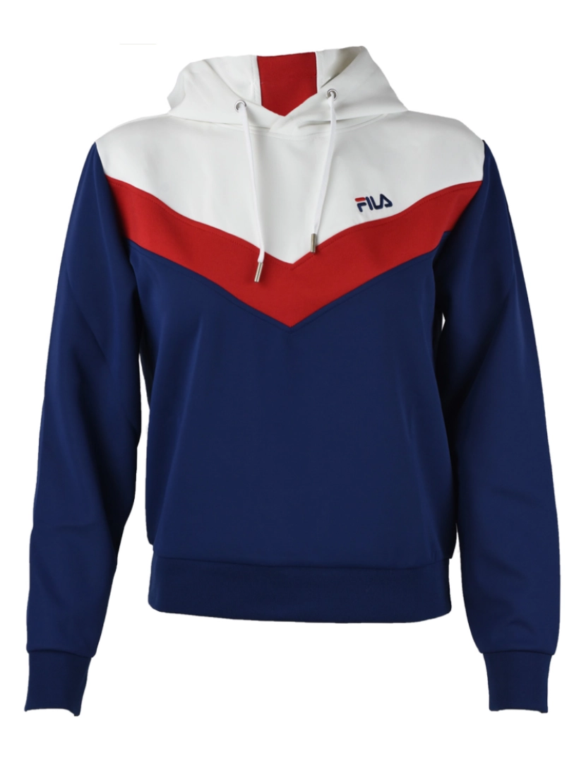 Fila - Bosa Cropped Hoody, Capacete da Marinha