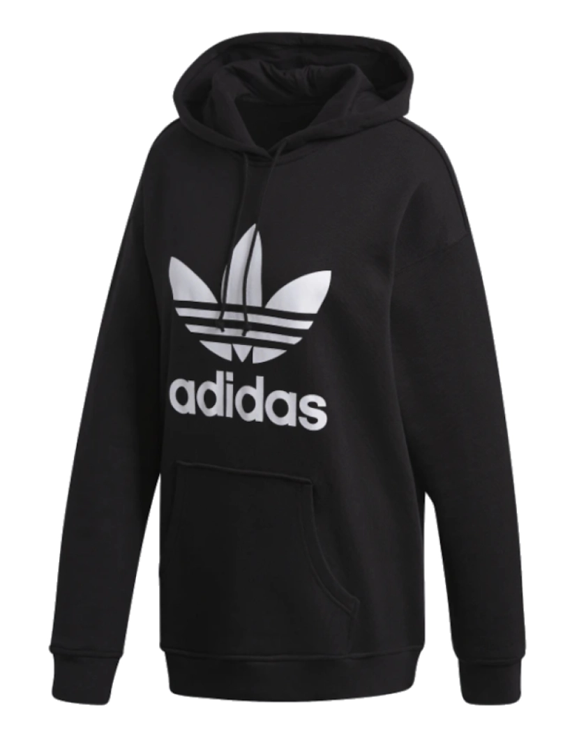 Adidas Originals - Trefoil Hoodie, capa preta