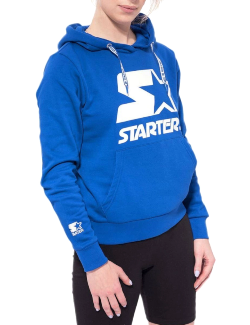 Starter - Homem Blusa Zip Hoodie, Blue Hoodie