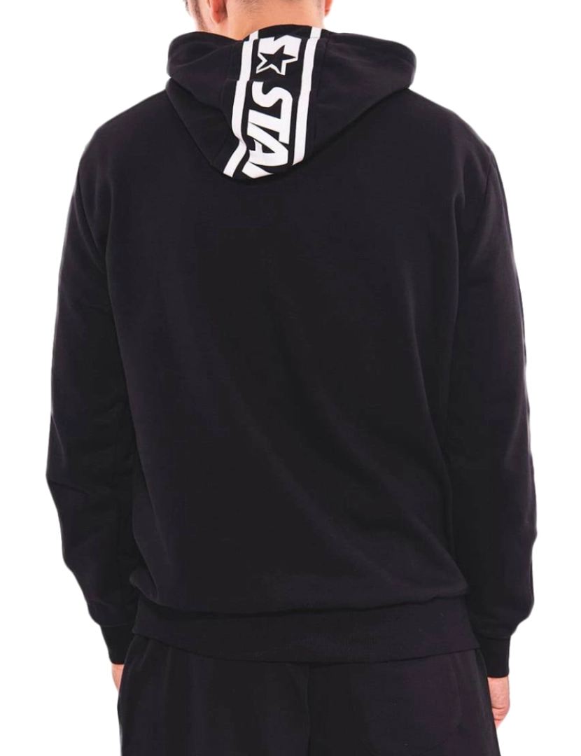 imagem de Homem Blusa Hoodie, capuz preto2