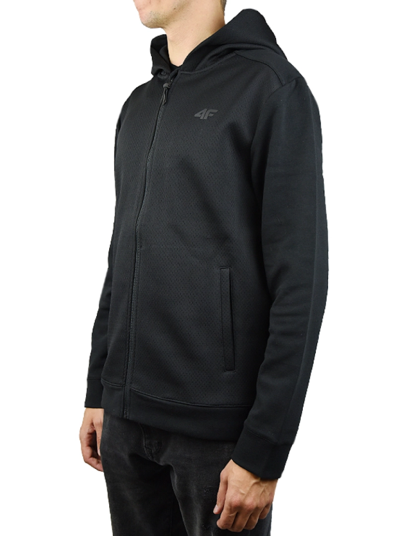 imagem de Homens Hoodie, capuz preto3