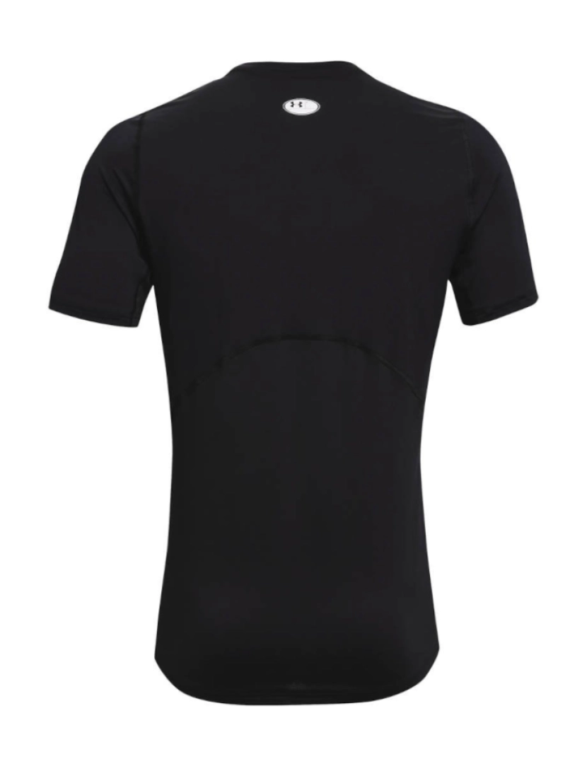 imagem de Heatgear armadura embutida manga curta, T-shirt preta2