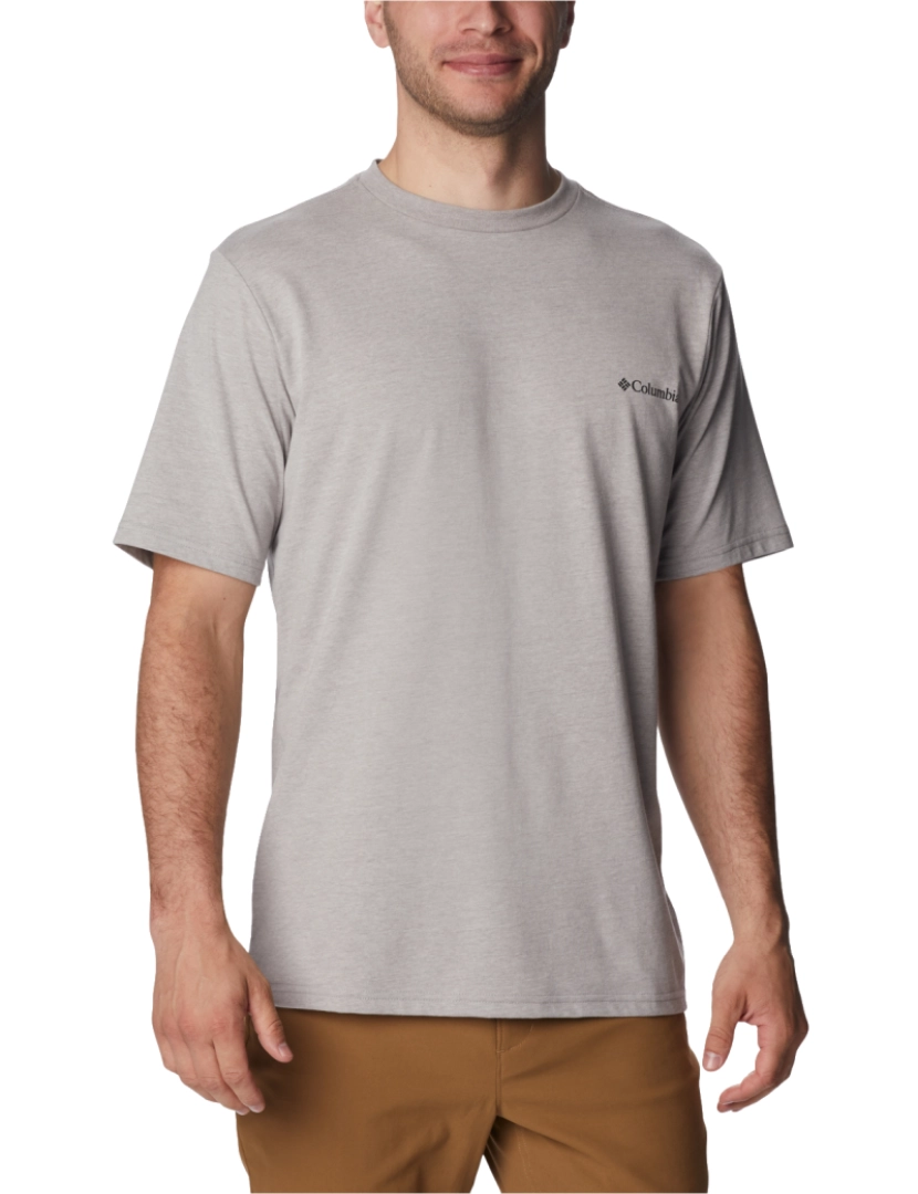 Columbia - Csc Basic Logo Ss Tee, T-shirt cinza