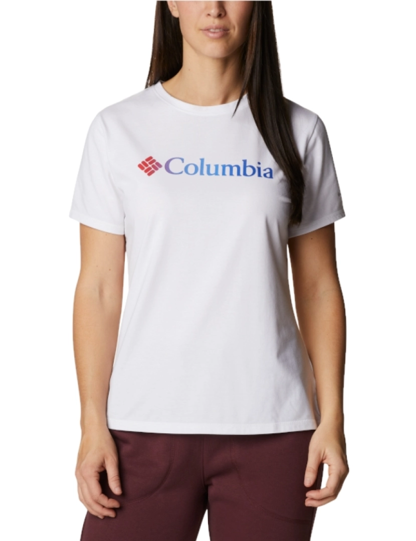 Columbia - Sun Trek W Graphic Tee, camisa branca