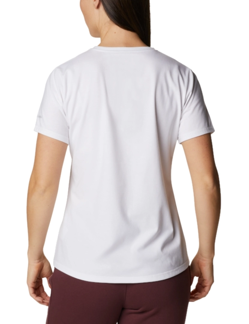 imagem de Sun Trek W Graphic Tee, camisa branca3