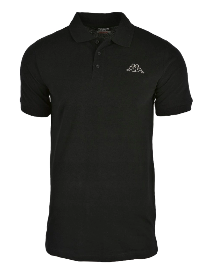 Kappa - Peleot Polo, Camisa Polo Preto