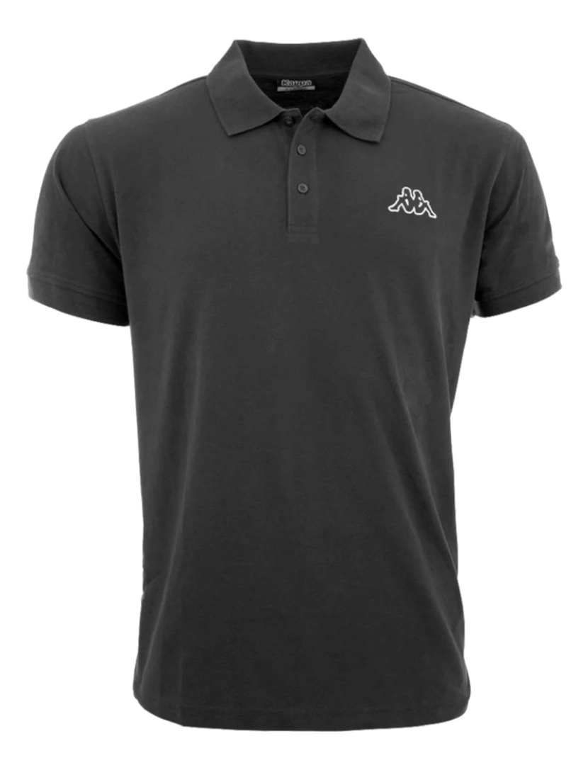 Kappa - Peleot Polo, Camisa Polo Preto