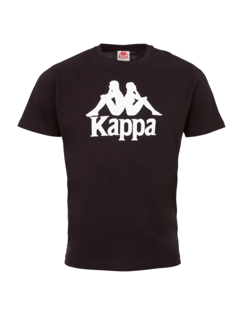 Kappa - Caspar crianças T-shirt, T-shirt preto
